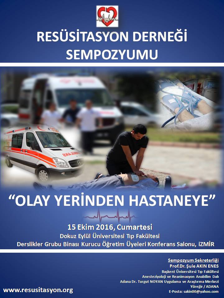 Olay yerinden hastaneye Sempozyum